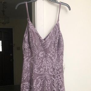 Lavender prom dress NWT